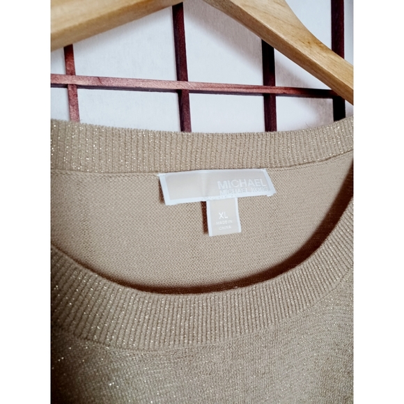 MICHAEL Michael Kors Gold Metallic Sweater - Picture 6 of 16